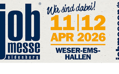 Wir sind dabei! – Die Ev.-Luth. Kirche in Oldenburg ist auch in diesem Jahr auf der Jobmesse am 11. und 12. April 2026 in den Weser-Ems-Hallen vertreten