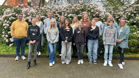Acht Schülerinnen und Schüler nutzten den Zukunftstag am 25. April, um einen Blick auf die Arbeit im Oberkirchenrat und im Landesjugendpfarramt zu werfen.