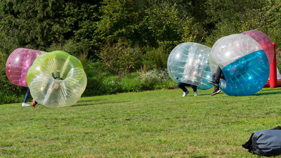Bubble Soccer bei „Mach dein Ding“ 2019.