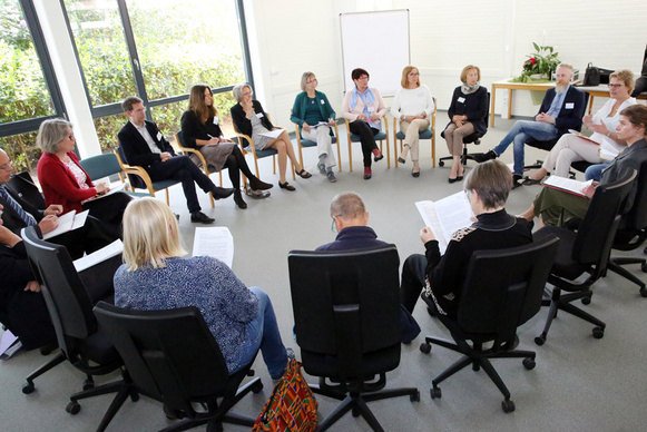 Arbeitsgruppe zum Bericht aus Dezernat II von Oberkirchenrätin Dr. Susanne Teichmanis