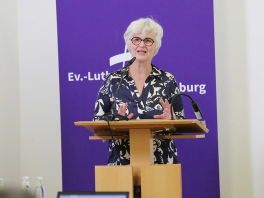 Foto von Oberkirchenrätin Gudrun Mawick