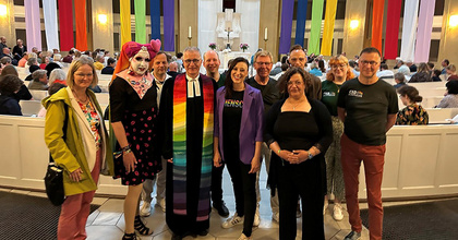 Ein großes Team aus Ehren- und Hauptamtlichen hat den Gottesdienst vorbereitet.