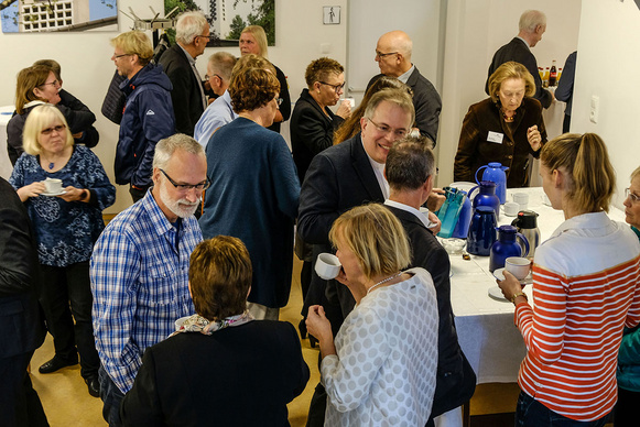 Mittagspause vor der ersten Wahl