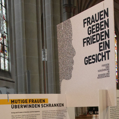 Blick in die Ausstellung.