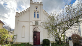 Auf die jüdische Synagoge in Oldenburg war am 5. April 2024 ein Brandanschlag verübt worden.