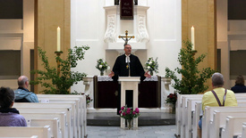 Gottesdienst am Pfingstmontag mit Bischof Thomas Adomeit in der Oldenburger St.-Lamberti-Kirche.