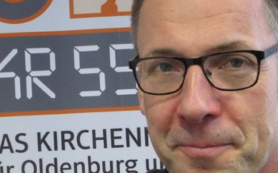 Niko Paech im KR55 Studio. Niko Paech im KR55 Studio.