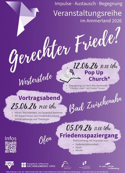 Wie kann Frieden heute gelingen? Und was bedeutet „gerechter Frieden“ konkret – vor Ort und weltweit?