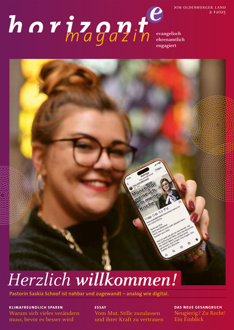 Titelbild der Ausgabe 2/2025 von dem Magazin „horizont-e“