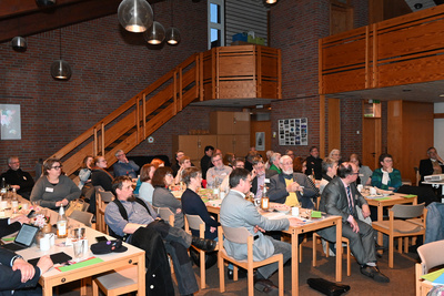 Blick ins Plenum der Kreissynode.