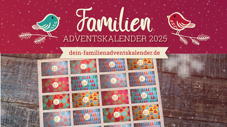 Teaser Bild für den Familien-Adventskalender der Evangelisches Medienhaus GmbH in Stuttgart
