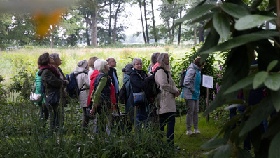 Eine Führung durch das Arboretum Neuenkoop.