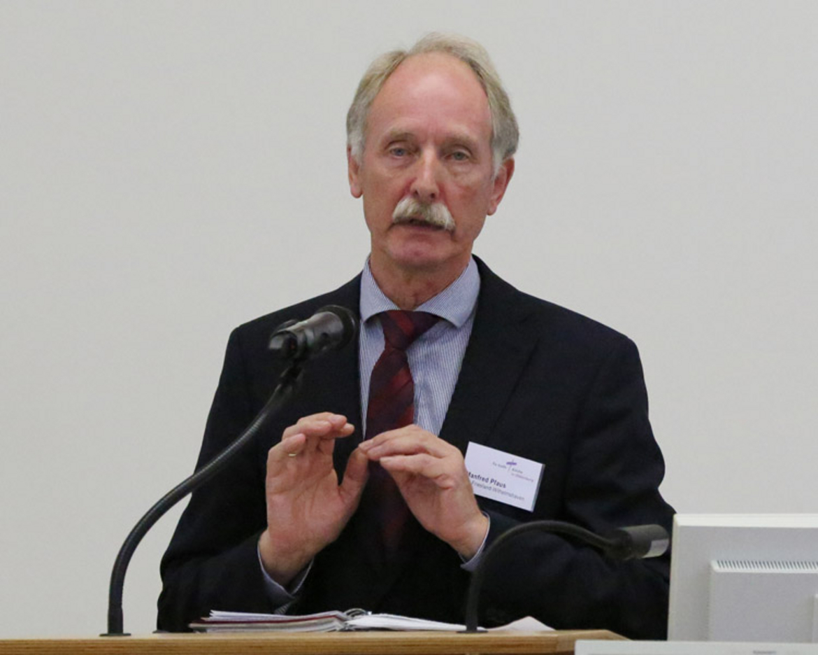 Manfred Pfaus, Vorsitzender des Finanz- und Personalausschusses