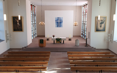 Innenansicht der Delmenhorster Stadtkirche