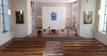 Innenansicht der Delmenhorster Stadtkirche